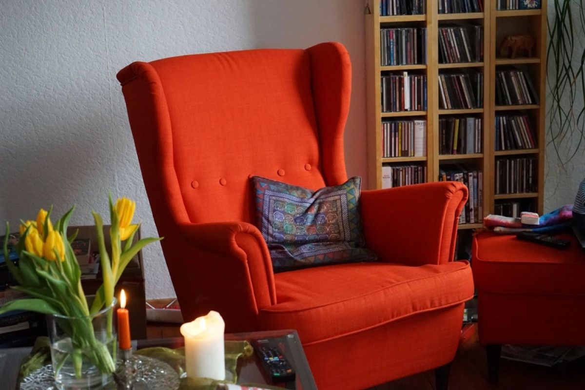 Linen Lounge Armchair